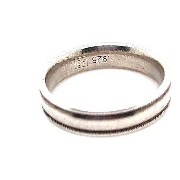 925 Sterling Silver Band Ring - Picture 3 of 4